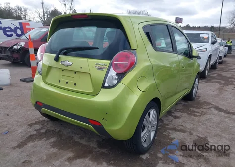 2013 Chevrolet Spark 1Lt Auto from USA, damaged, VIN KL8CD6S93DC578462